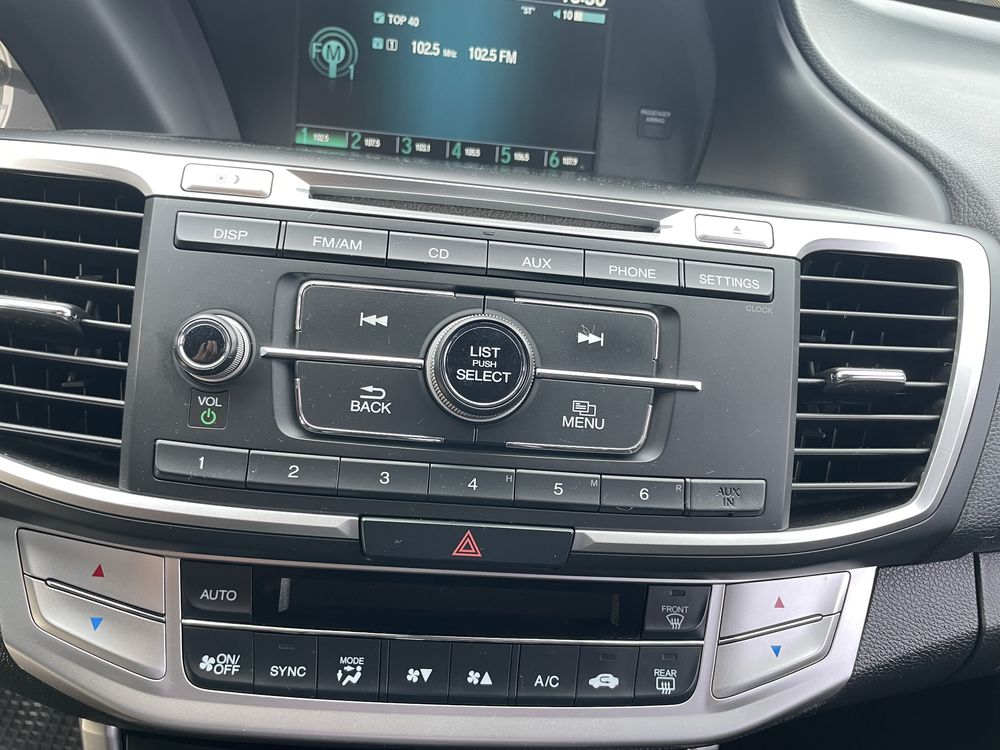 Honda accord 9 2015