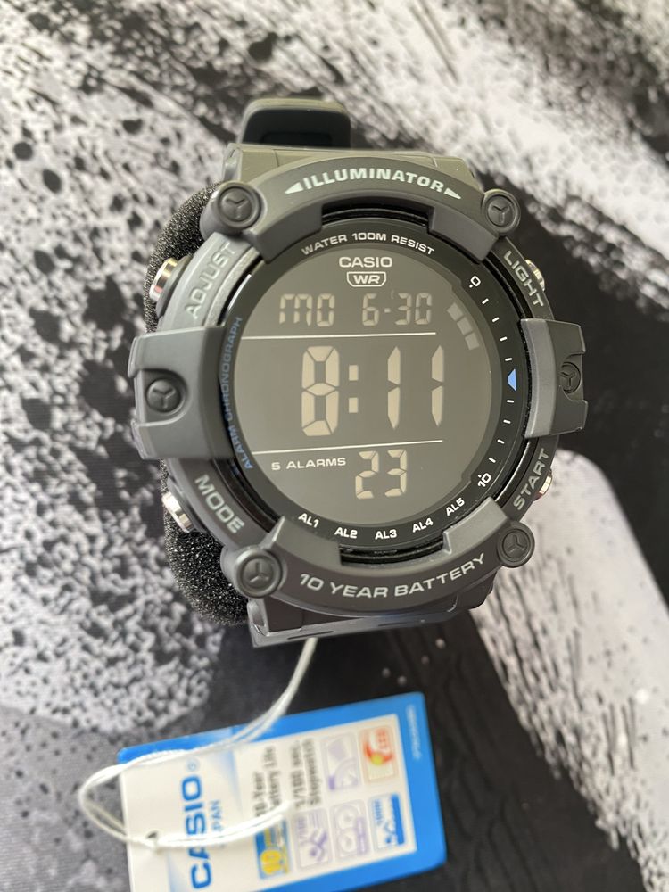 Casio AE-1500WH — новий, оригінал, 10 років батарея, WR100