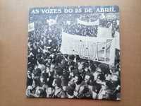 As Vozes do 25 de Abril 2 LP em Vinil 1974