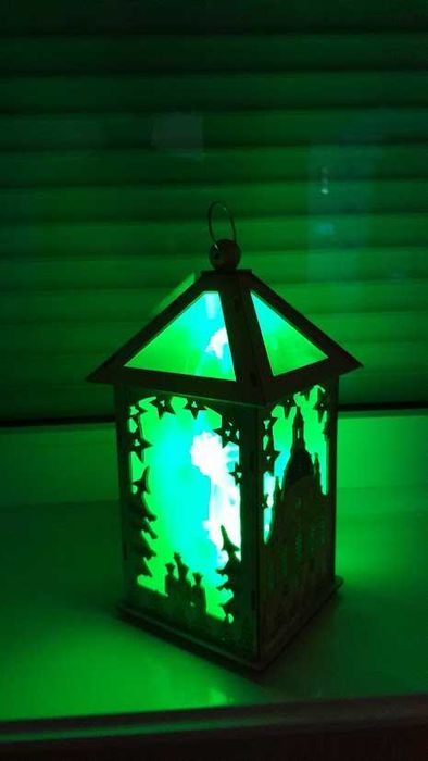 Lampion adwentowy.