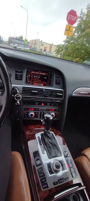 Audi A6C6 3.0 V6 Skóry, łopatki, szyberdach, hak, automat, chip,Quatro
