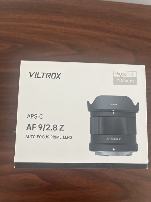 VITROX 9mm NIKON Z MONT nova na caixa