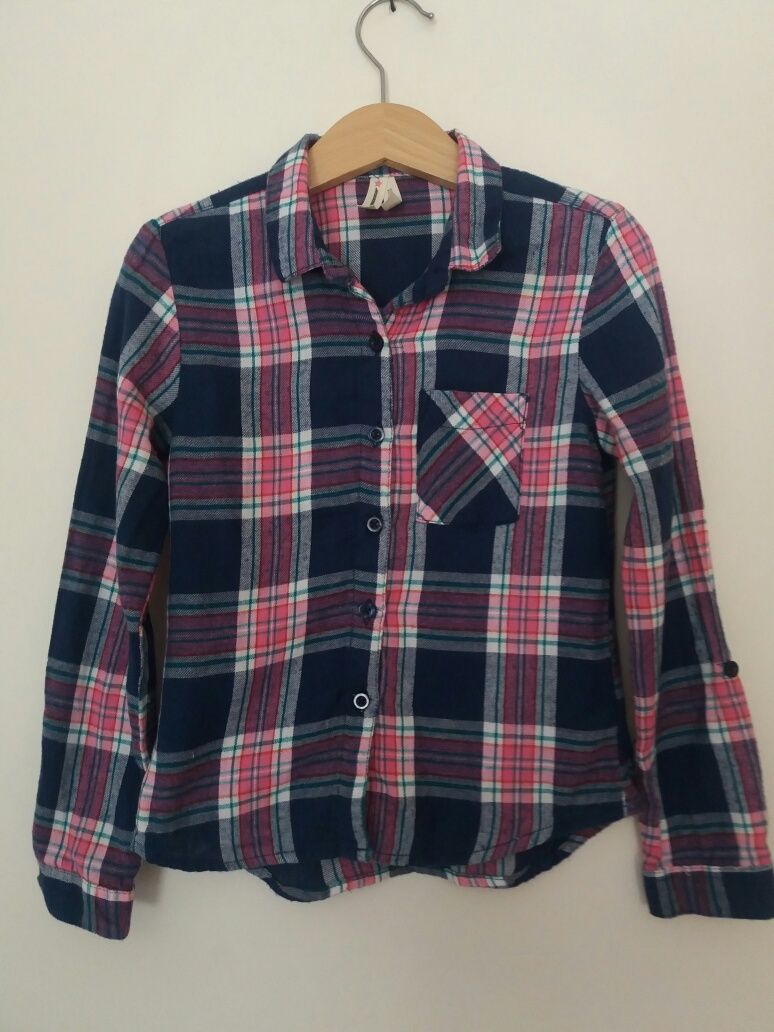 Camisa de flanela p/menina 5-6 anos Primark (nova - portes grátis)