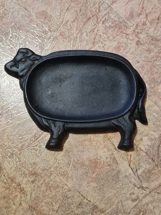 Чугунный рознос для шашлыка, барашек.