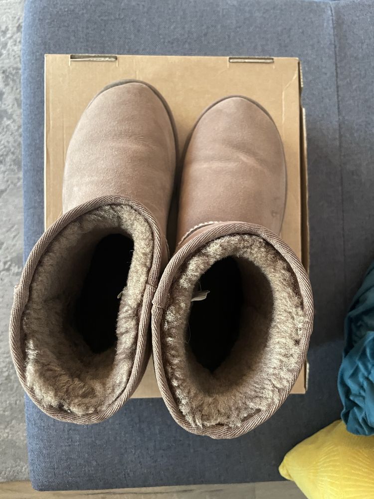 Buty sniegowce kozaki Emu Stinger Mini zimowe Mushroom 42 jak NOWE