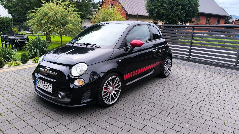 Abarth 595 595 Turismo, Salon Polska, 1 właścicielka, bezwypadkowy