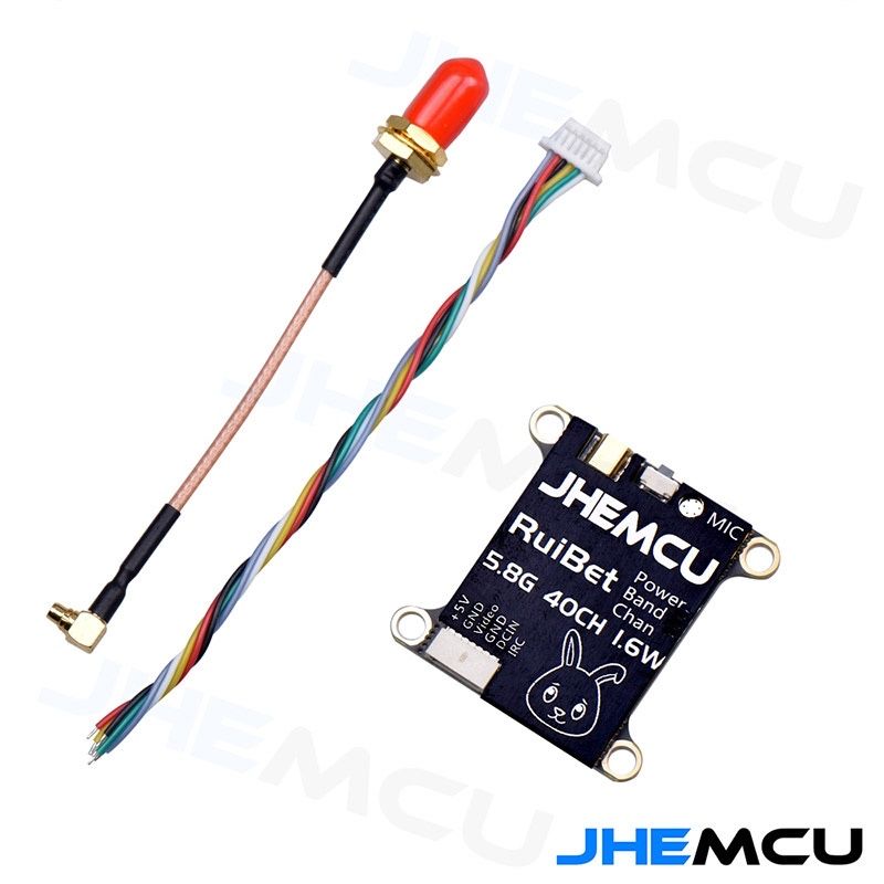 Mocny VTX 1.6W 5.8GHz 40 kanałów – JHEMCU RuiBet
