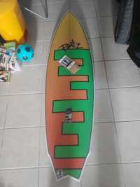 Prancha surf nova twin fin 6'0