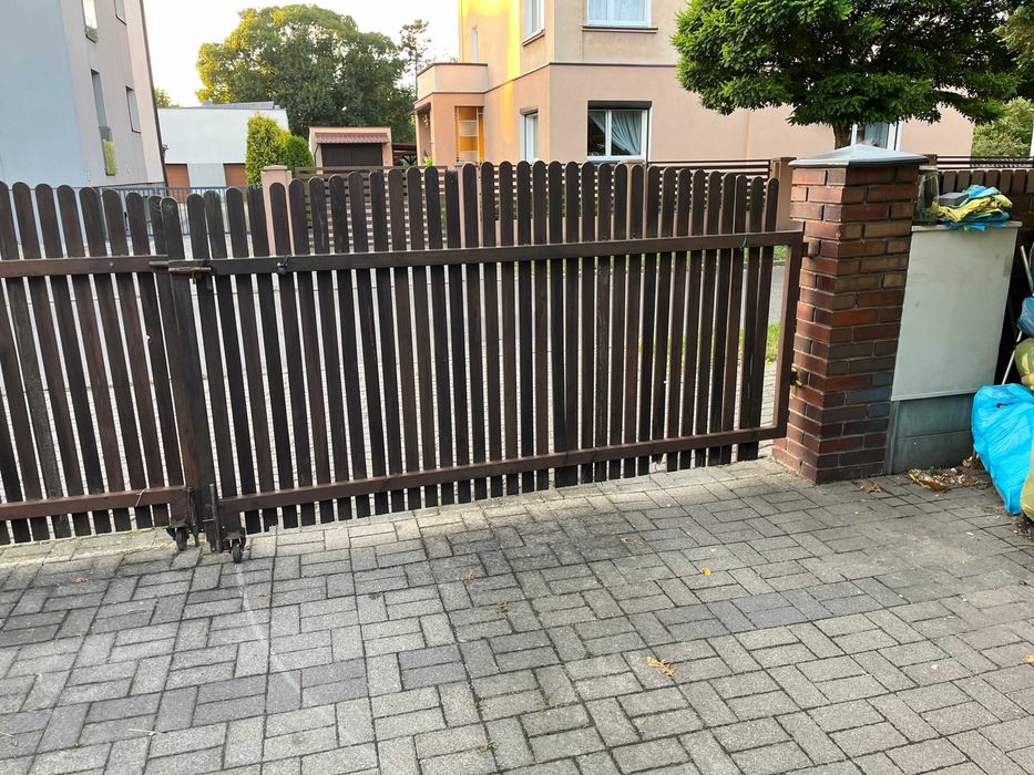 Brama przesuwna, brama dwuskrzydłowa sprzedam