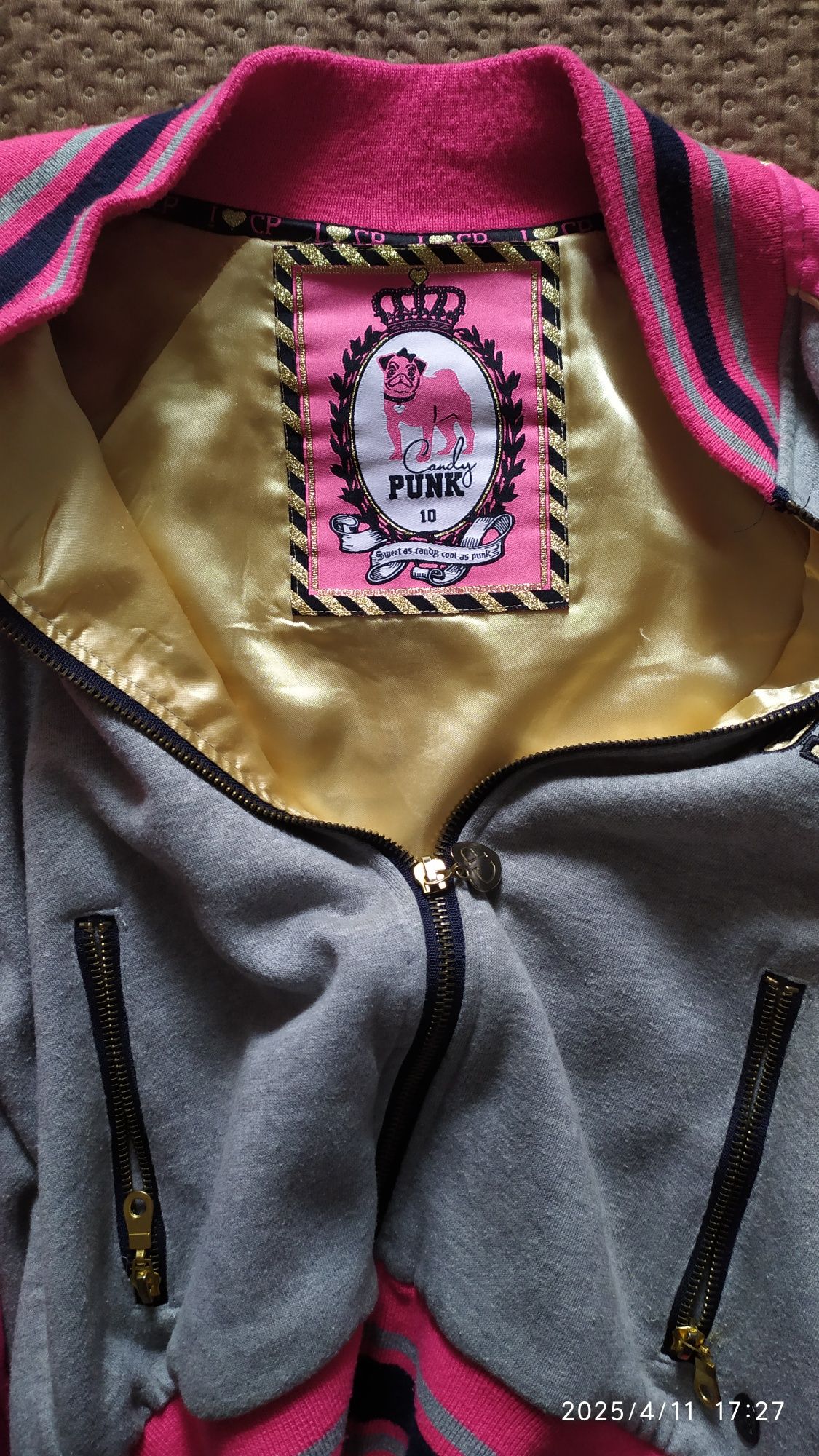 279. Kurtka bluza Candy Punk rozm. S