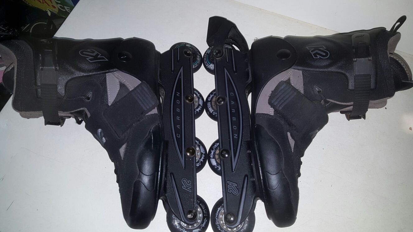Rolki K2 BLACK MAGIC rozmiar 46 wkładka 30.5 cm