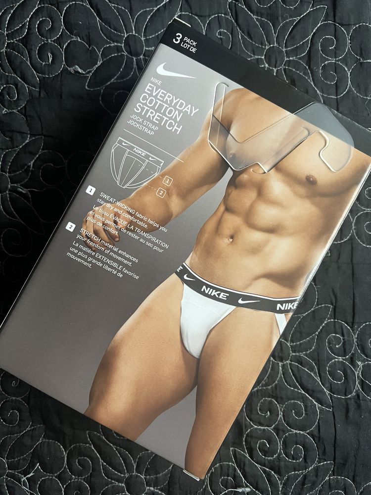 Conjunto jockstraps nike novos L