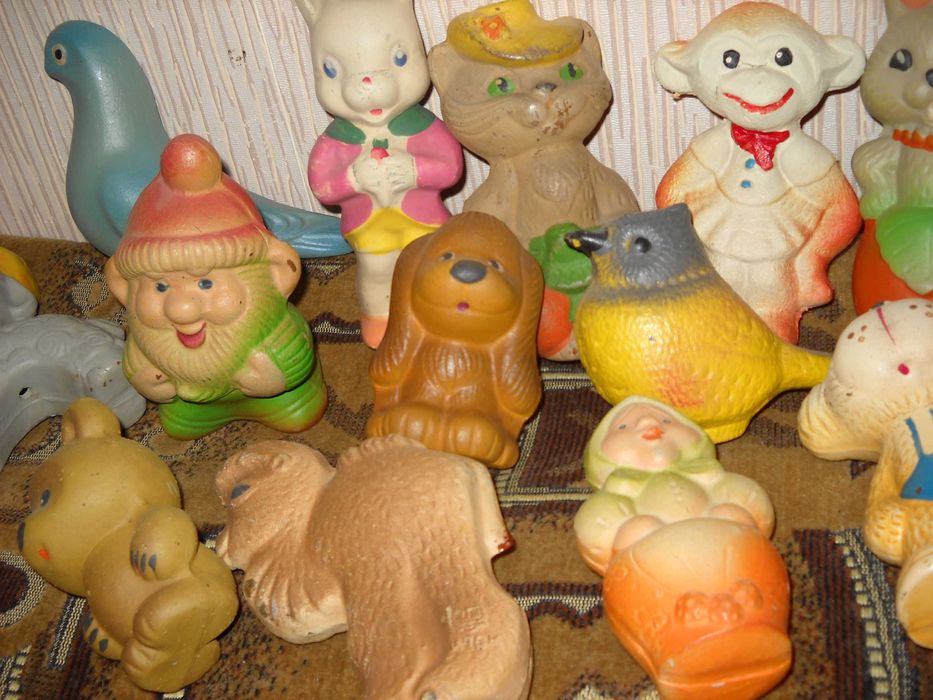 резинові іграшки часів ссср