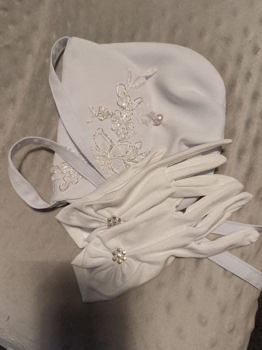 Sukienka komunijna z bolerkiem długość 110 cm