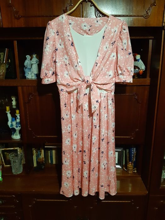 Платье трикотаное.