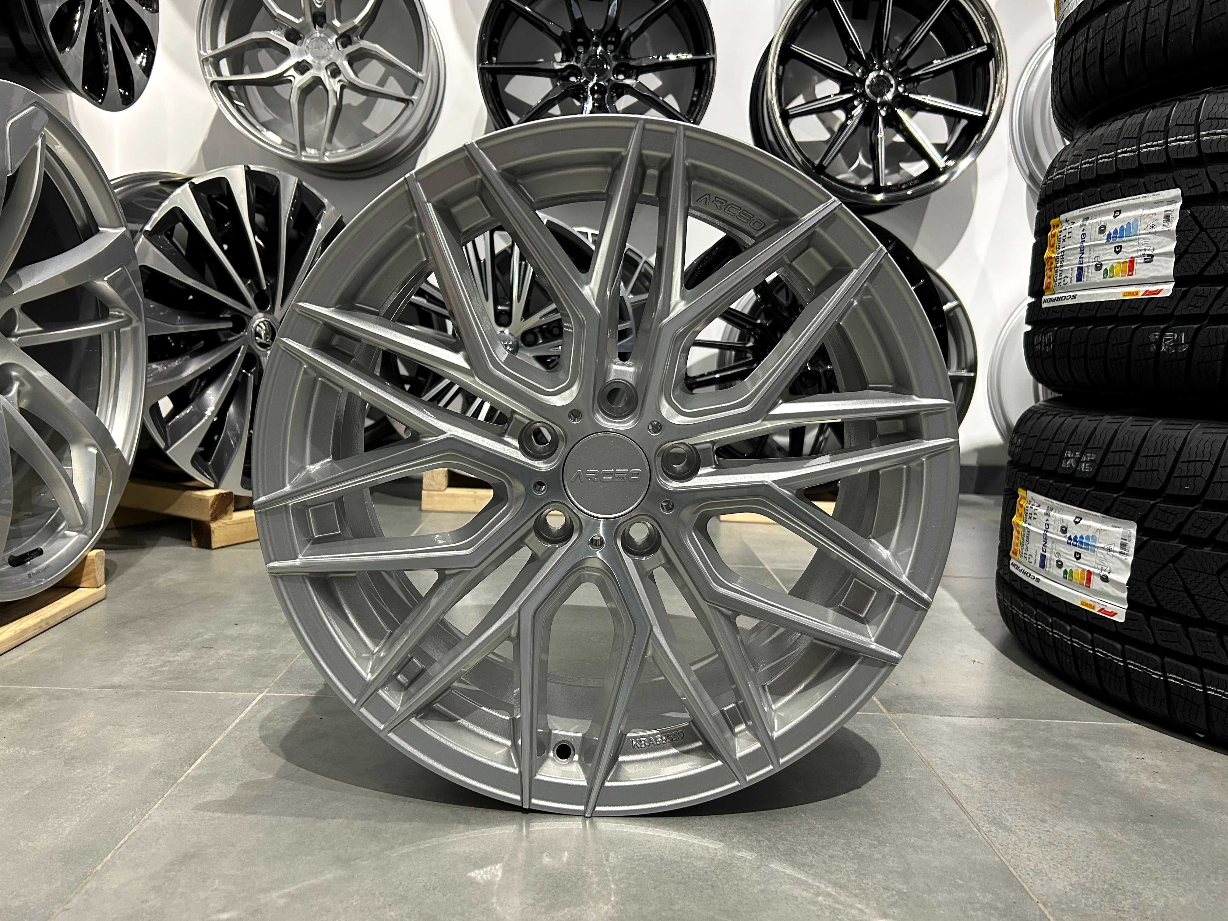 18 Felgi 5x112 ARCEO VALENCIA 18 x 8 5x112 ET45 Audi Skoda VW Seat