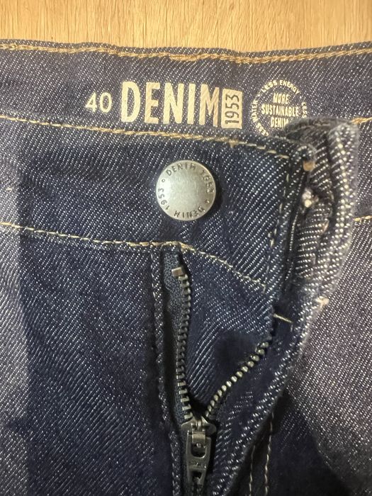 Granatowe jeansy denim Kappahl rozm.40
