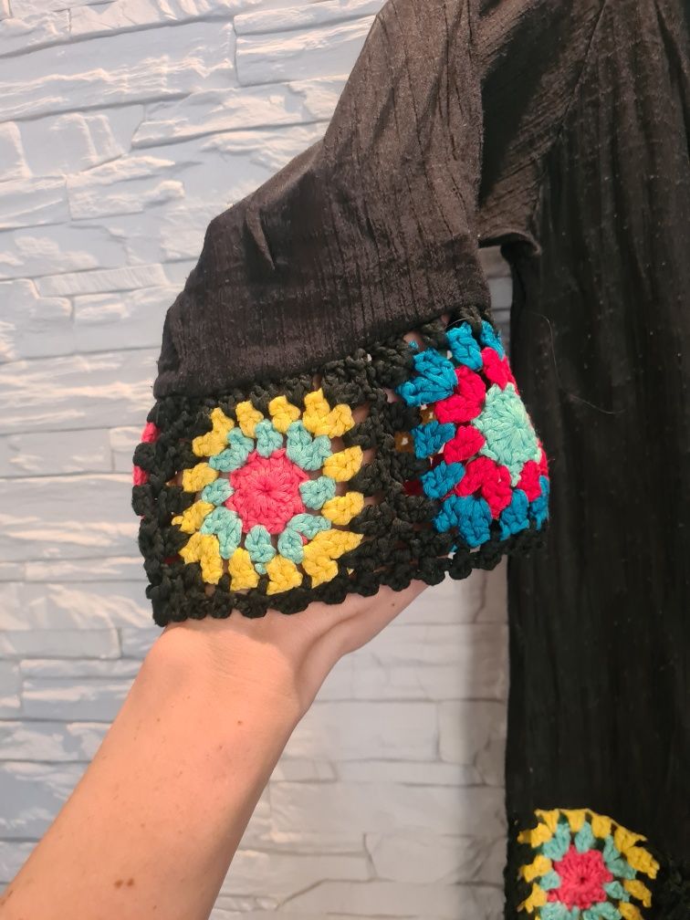 Sukienka tunika plażowa pareo boho