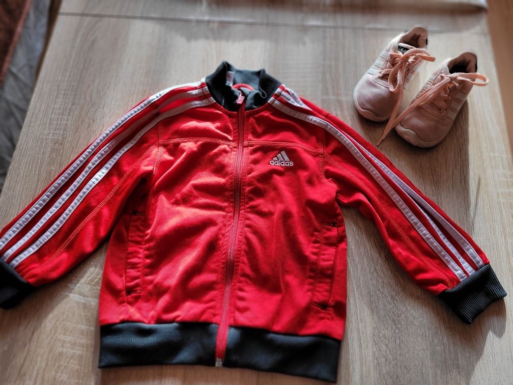 Bluza Adidas 98 gratis buciki Adidas