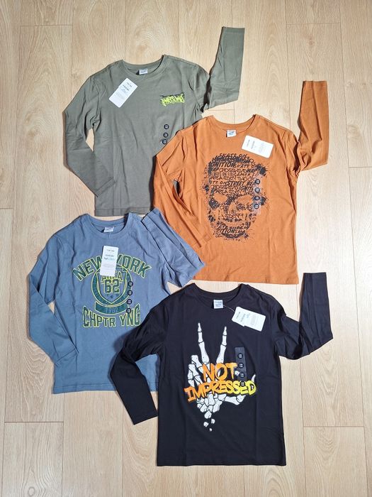 R 134/140 bluzki Takko chłopięce