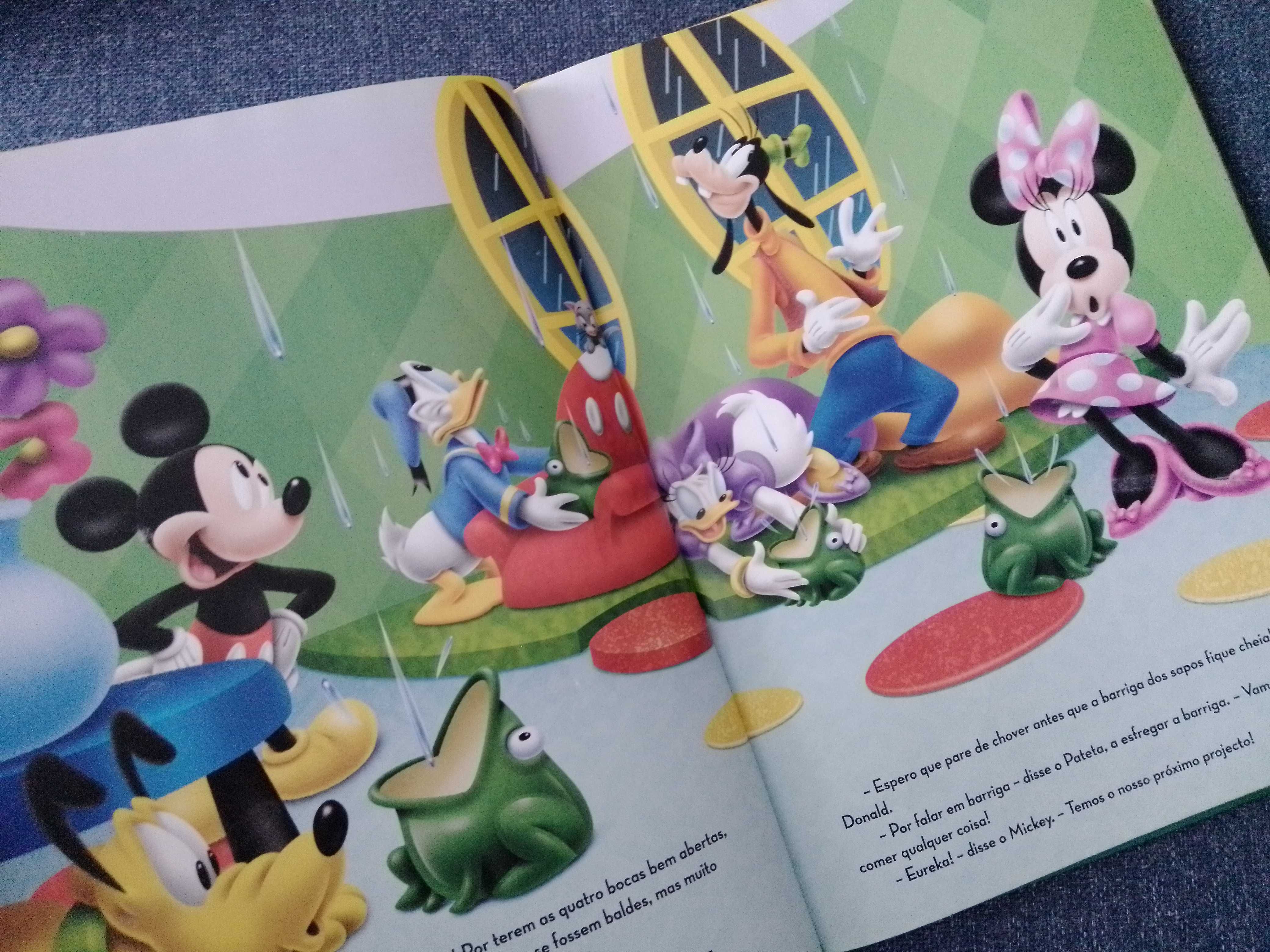 Livro A Casa do Mickey Mouse - Aventura num Dia de Chuva