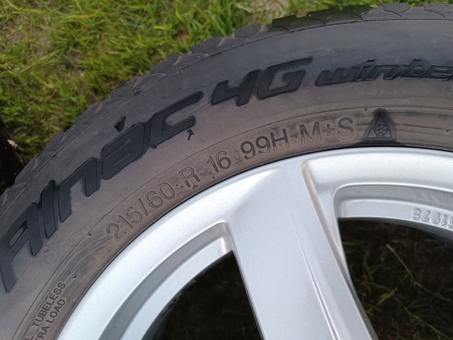 Koła zimowe alufelgi 16"5x112 VW Passat B8 Touran Skoda Octavia Superb
