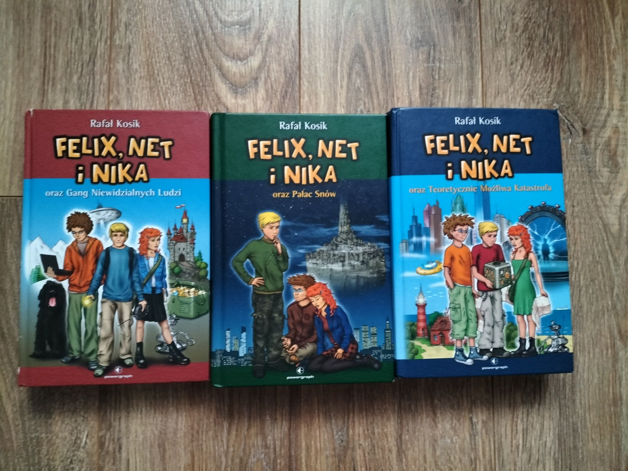 Seria "Felix, Net i Nika" 3 tomy