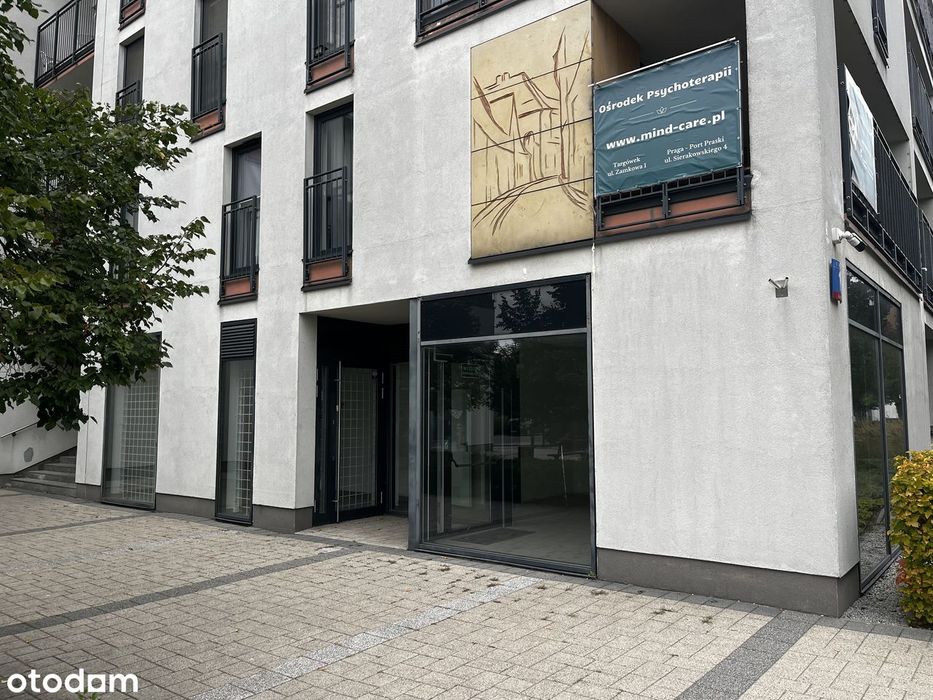 lokal usługowy Targówek na parterze apartamentowca ul. Zamkowa 1/3