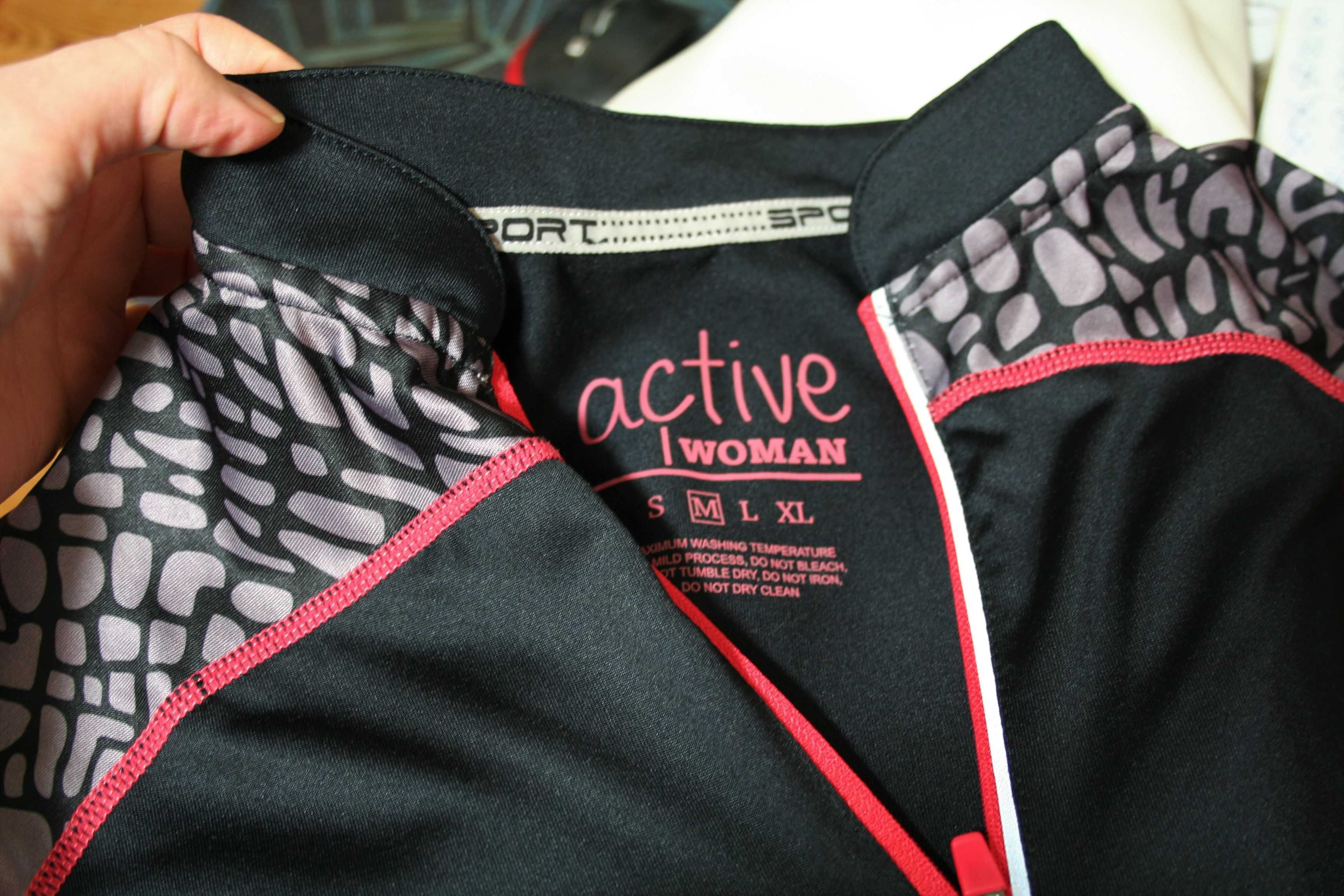 Bluzka Active Woman Top Bluza Odzież sportowa Fitness Siłownia Rz: M