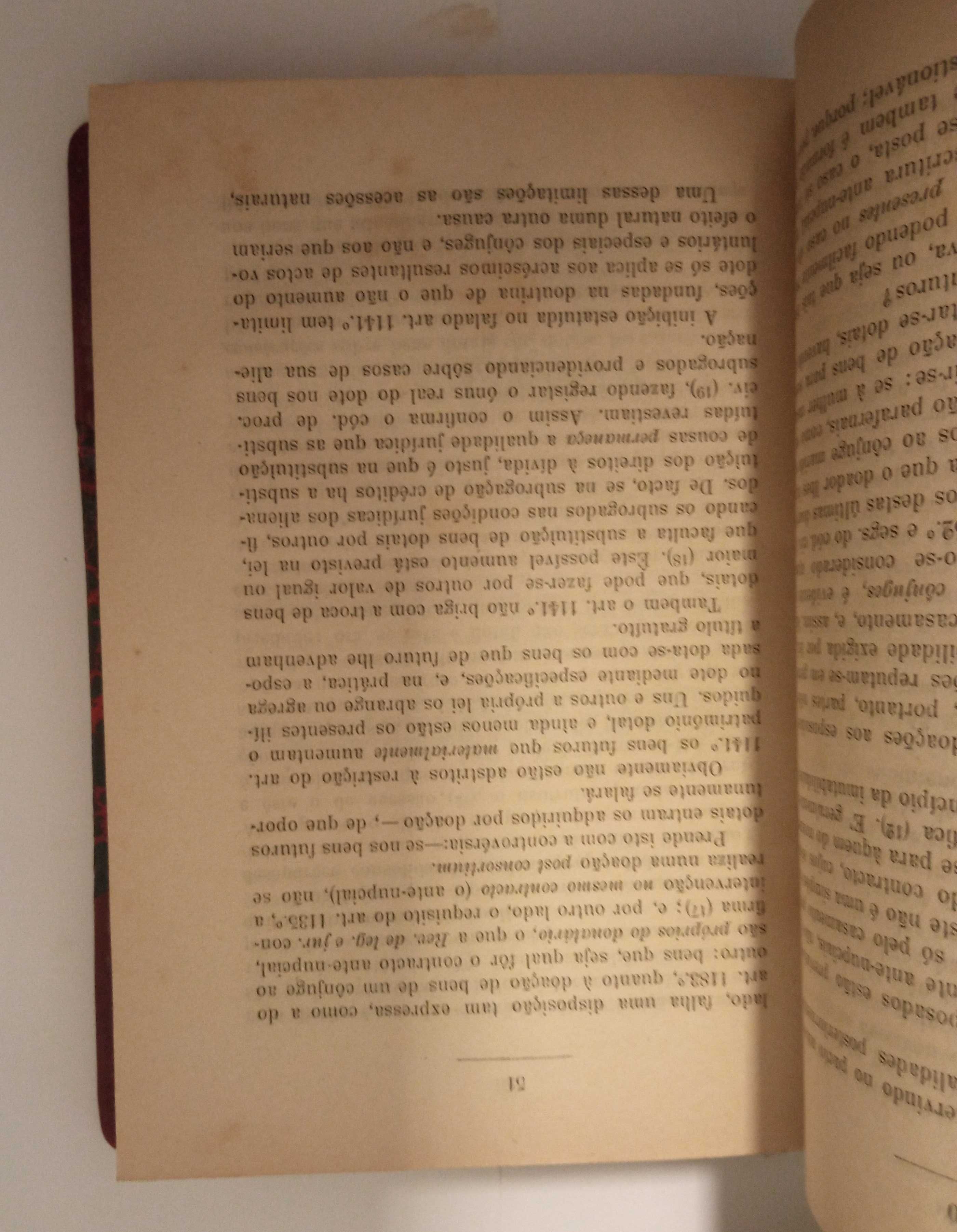 As formas do regimen matrimonial, de Eduardo Carvalho