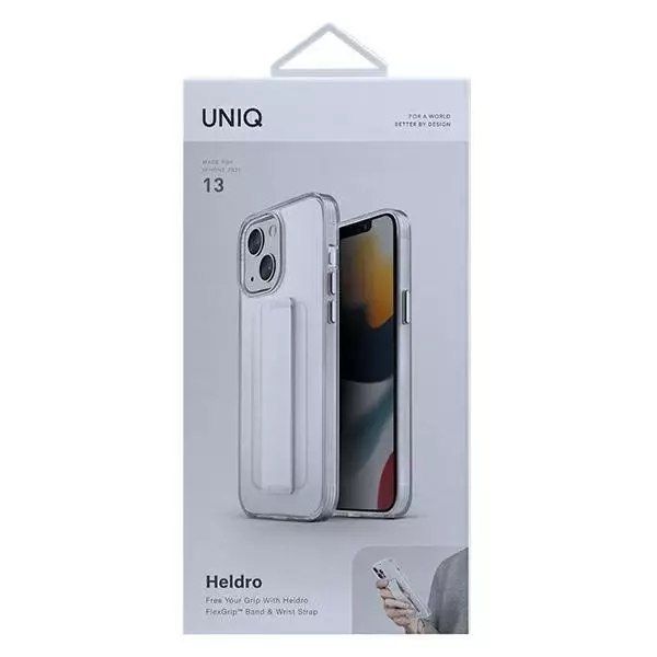 coque uniq heldro iphone 13 6.1" transparente/claire