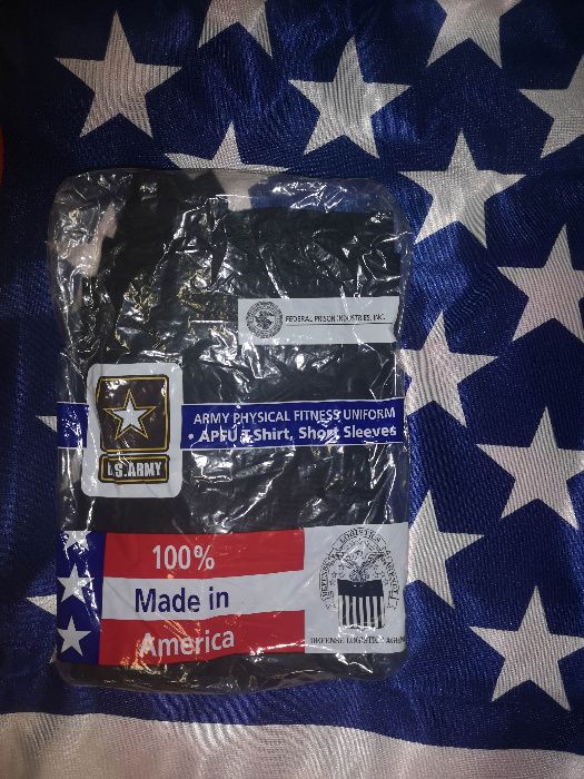 Oryginalna nowa koszulka APFU t-shirt US ARMY made in USA