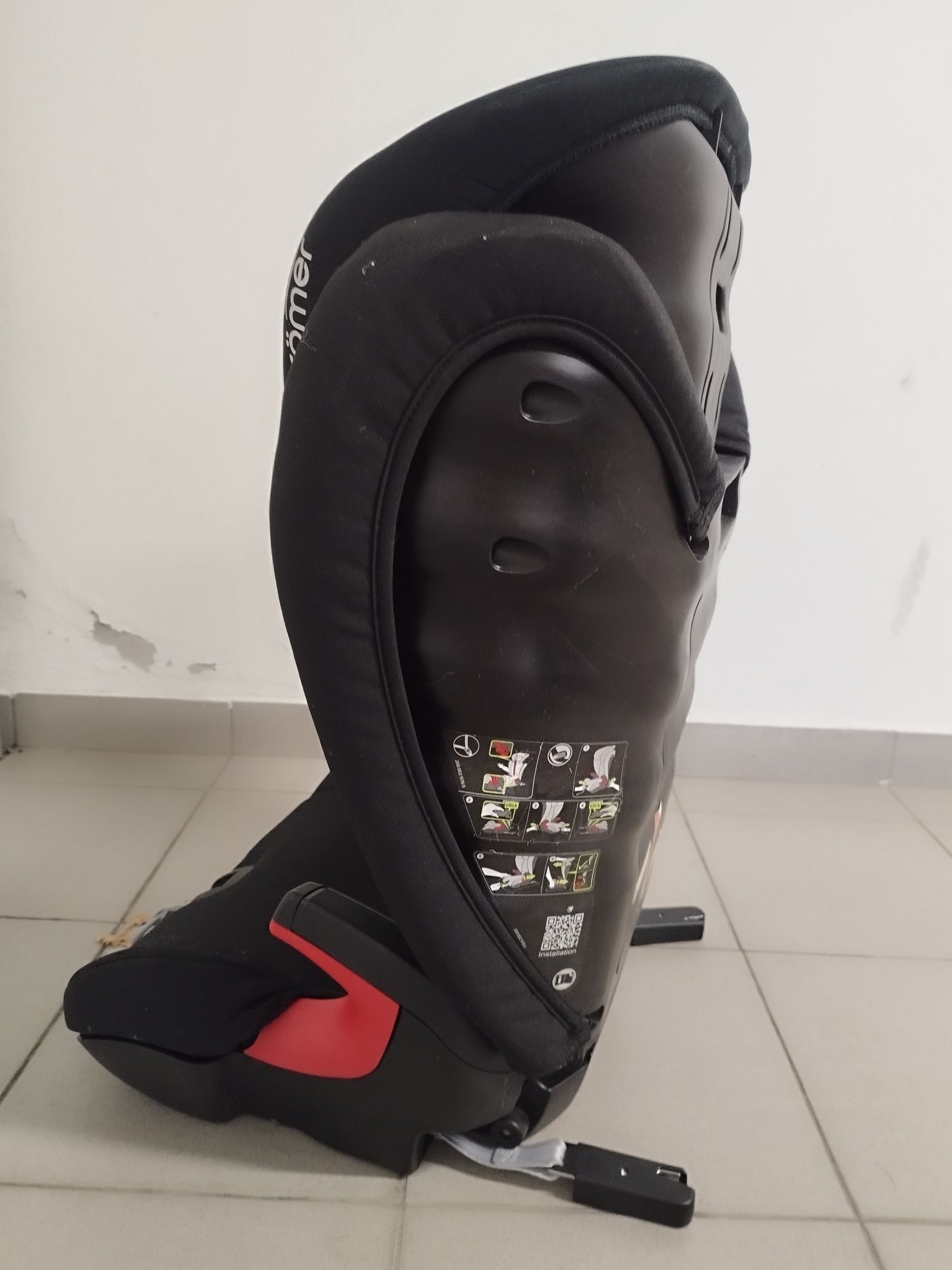 Cadeira auto Romer, com isofix