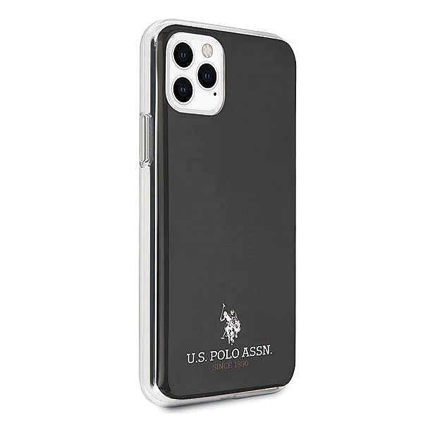 Etui U.S. Polo Assn. Shiny na iPhone 11 Pro Max - czarne