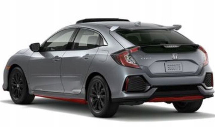 zderzak tył honda civic x 10 17- dyfuzor nówy oryginał