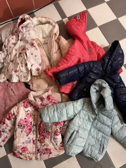 Дитячі курточки на дівчинку 1-3роки