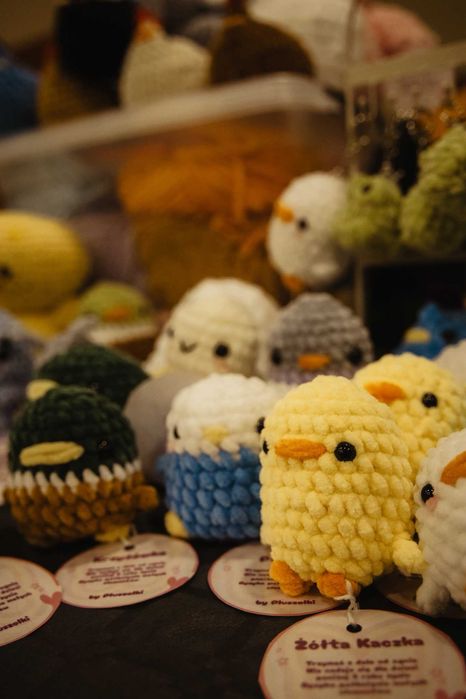 Pluszaki handmade na szydełku, idealny prezent na święta!