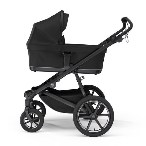 gondola wózka Thule Urban Glide 3, 4-wheel, Double - Bassinet Black