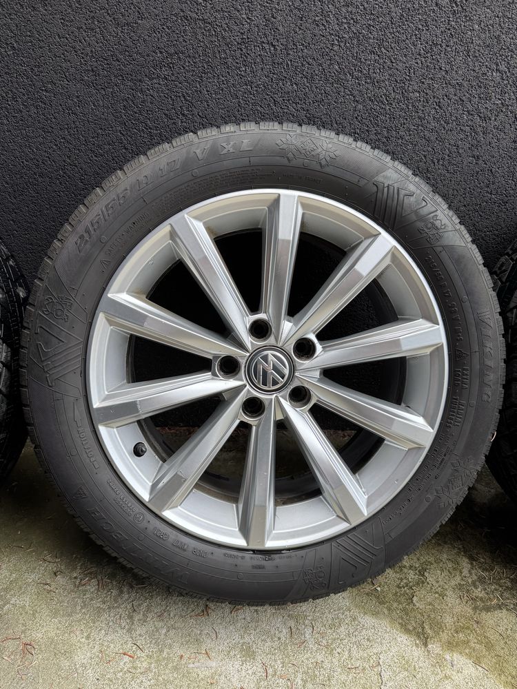 Felgi z oponami VW 17 z czujnikami