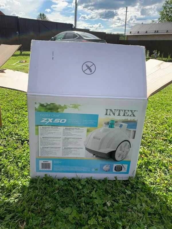 Робот пылесос для бассейнов Intex 28007 (ZX50) для очистки дна