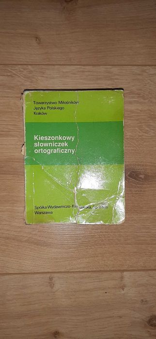 Kieszonkowy słowniczek ortograficzny