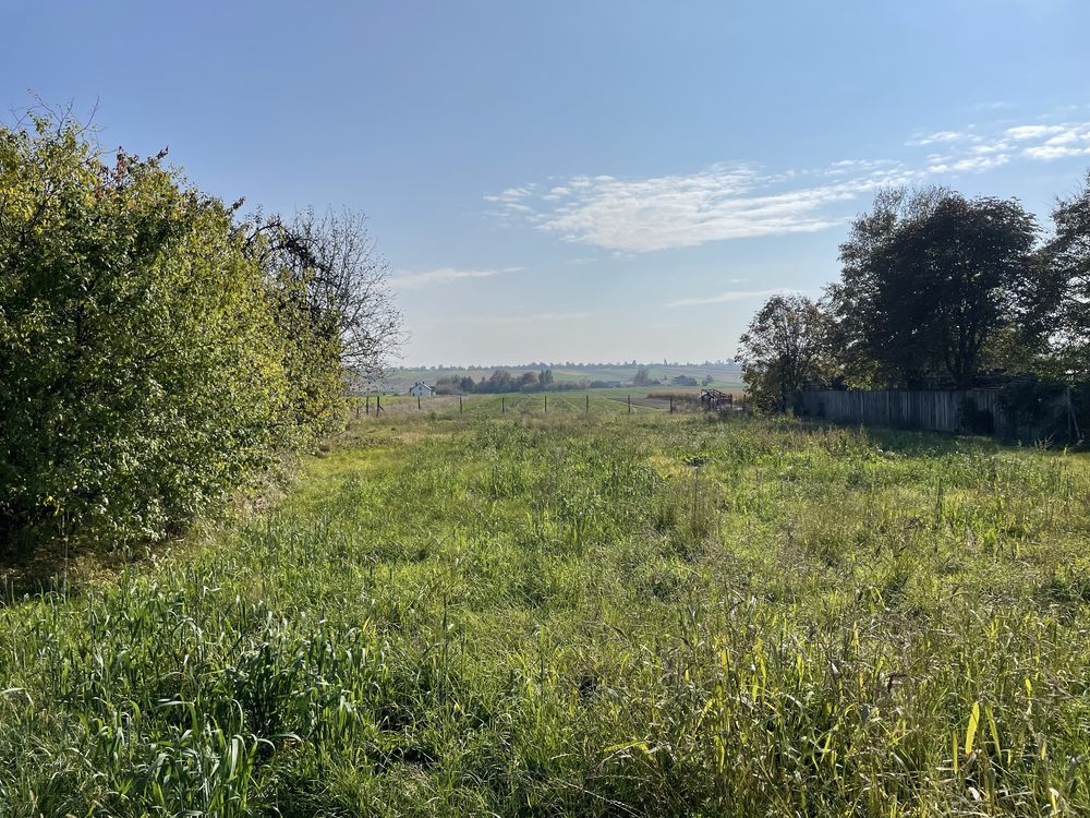 Działka rolno-budowlana, duża z pięknym widokiem, przyłącza+ogrodzenie