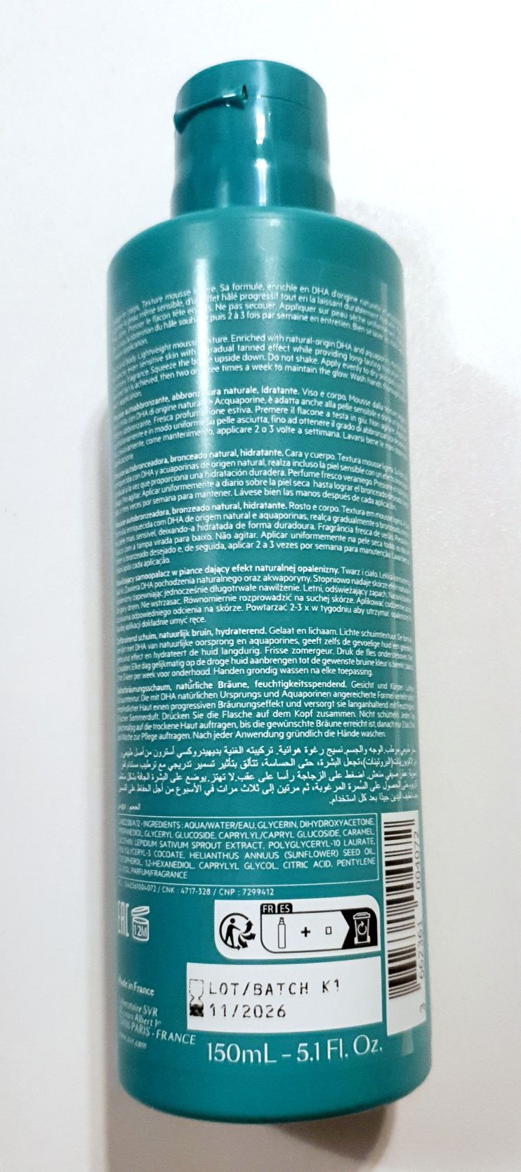 SVR Sun Secure Mousse Autobronzante Samoopalacz 150ml_NOWY