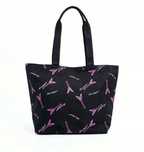 Torebka szoperka Karl Lagerfeld canvas shopper