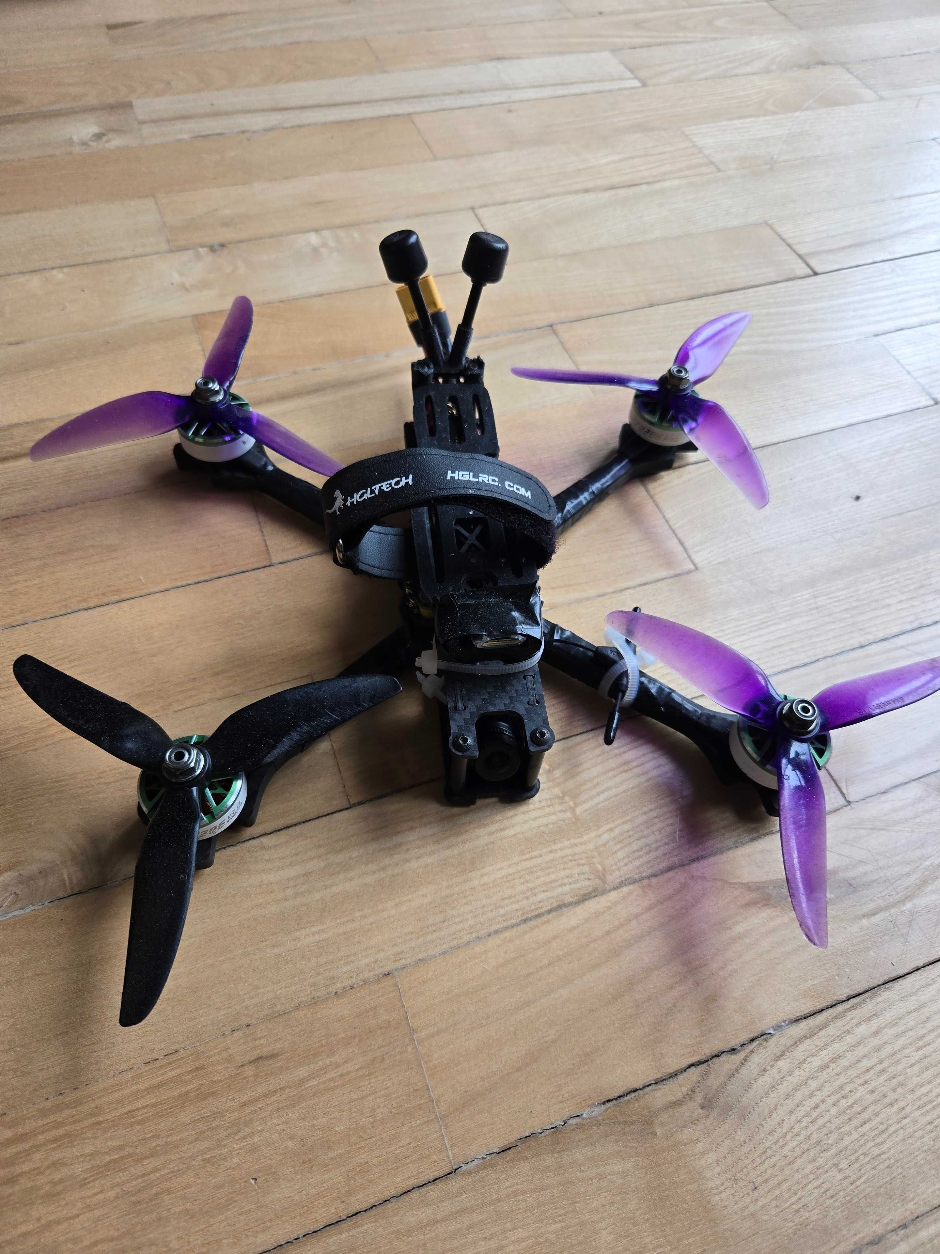 Pełen zestaw FPV 2 drony [Walksnail googles x itp.]