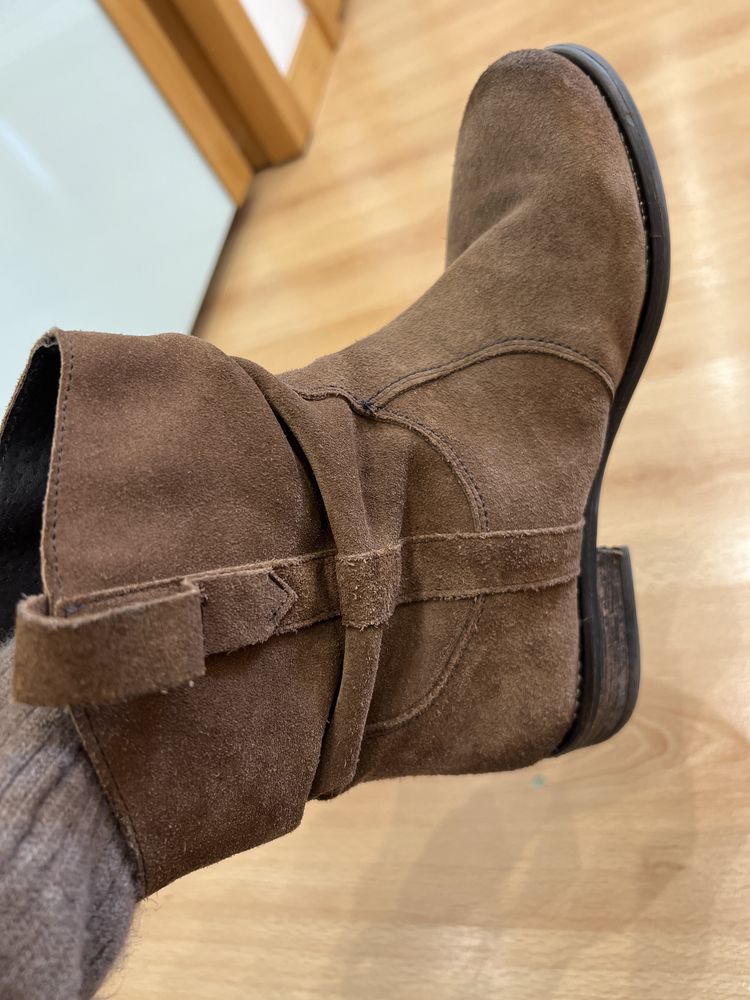 Botas camurça 39