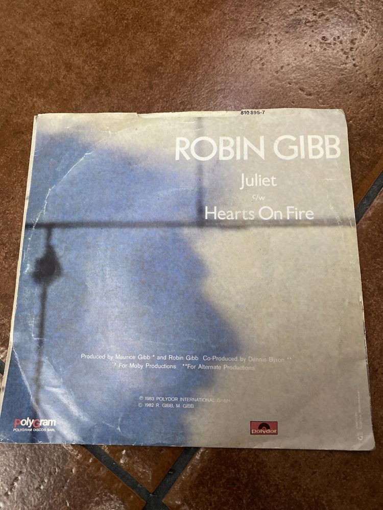 Disco vinil - Robin Gibb, Juliet