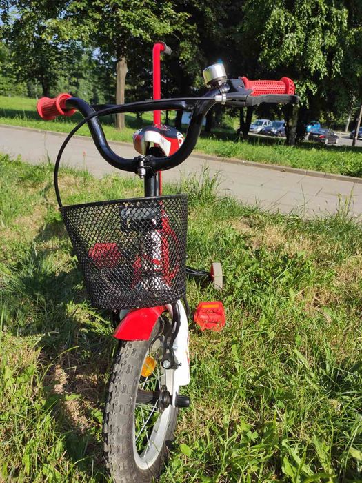 Rower dziecięcy ROCK KIDS SPARK 12" czerwony