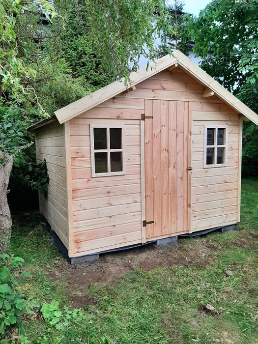 Domek drewniany 3x2.5 z podłogą