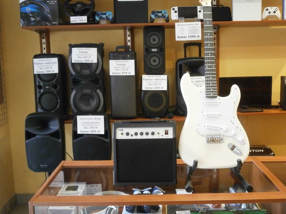 Zestaw Gitarowy MAX Music-White